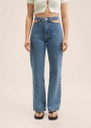 Vaqueros wideleg tiro alto Mango talla 34
