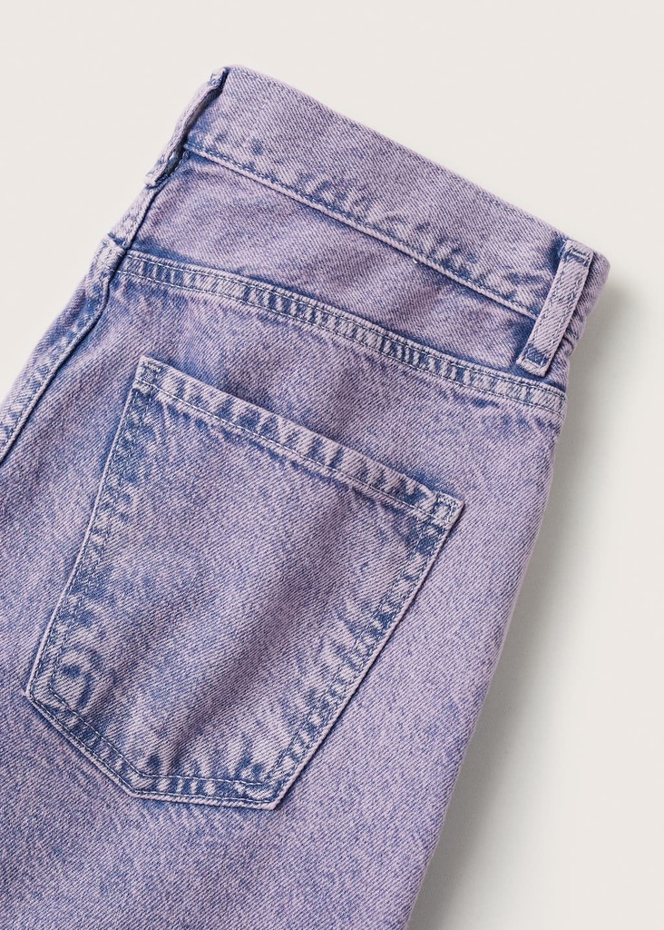 Vaqueros wideleg tiro alto Mango talla 34-(XS)