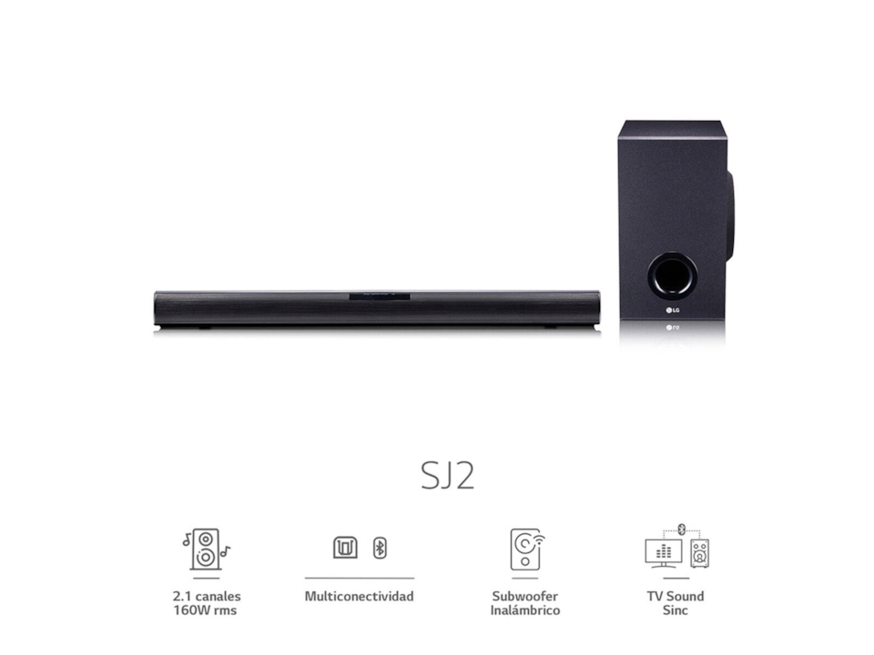 Barra de Sonido Inalámbrica LG