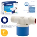 Combo con kit completo de bomba de agua de 1/2HP con control automático + flotador interruptor + cheque de fondo + válvula de control