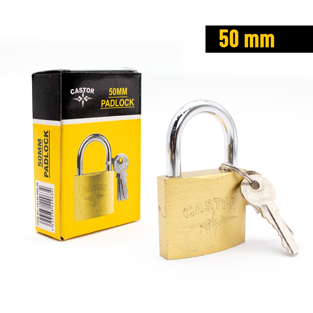Combo con candado de 50mm + 5 bombillos + 2 brillos + 2 set de esponjas + 3 frazadas