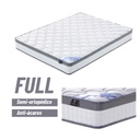 Colchón de muelles Full (camero) semi-ortopédico y anti-ácaros