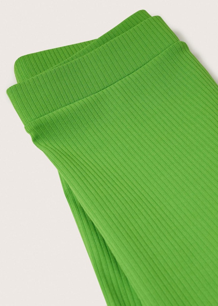 Leggings para mujer diseñadas en tejido canalé