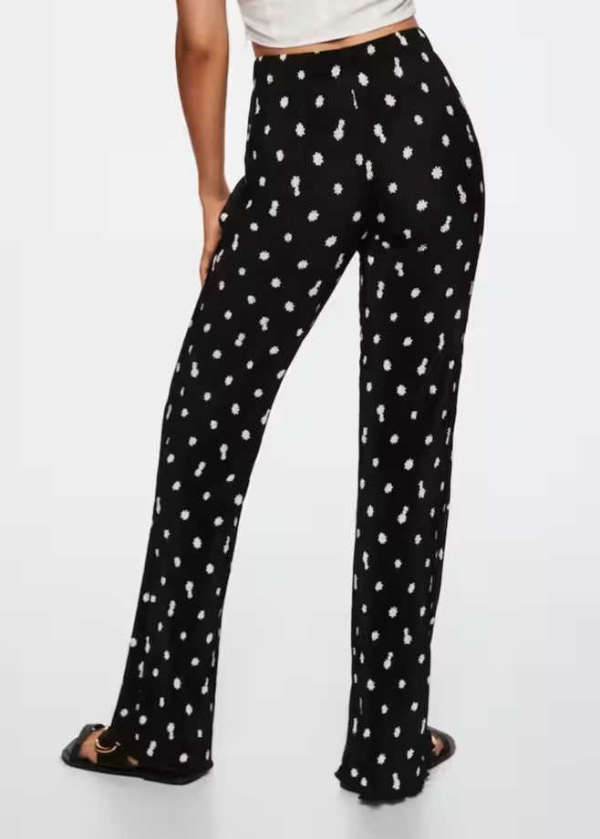 Pantalón plisado