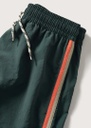 Shorts de niño teen con  ribetes contraste