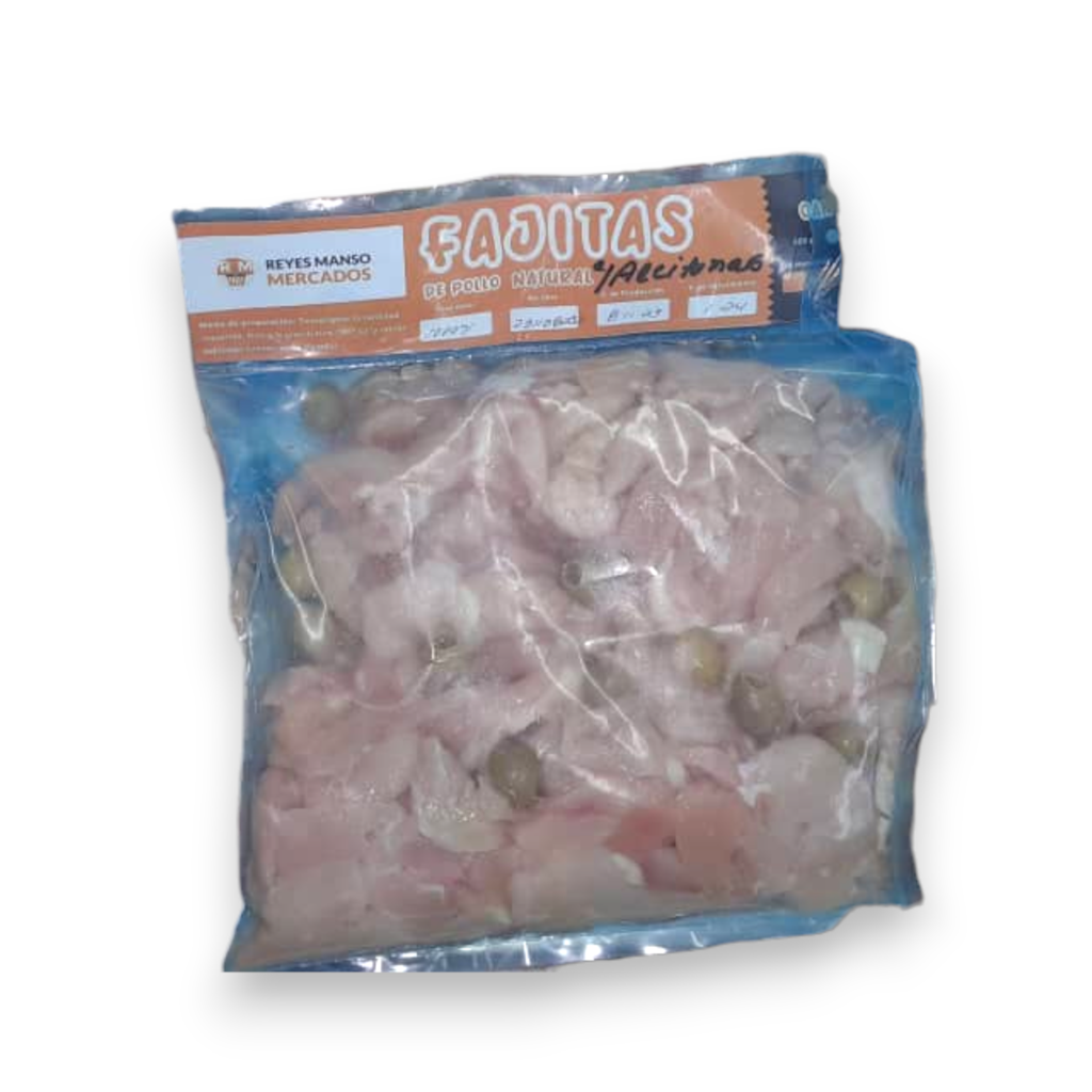 Fajitas de Pollo Al Natural con Aceitunas (1kg)