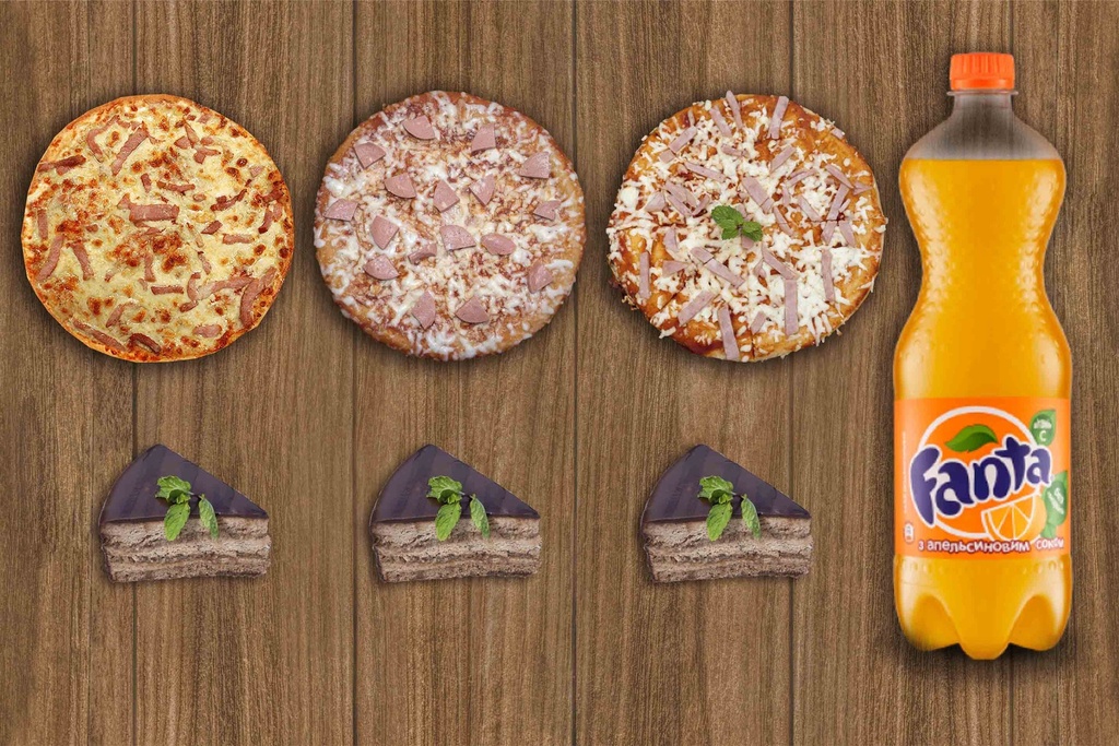 Combo de pizza 3