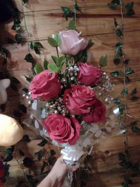 Ramo de 6 rosas