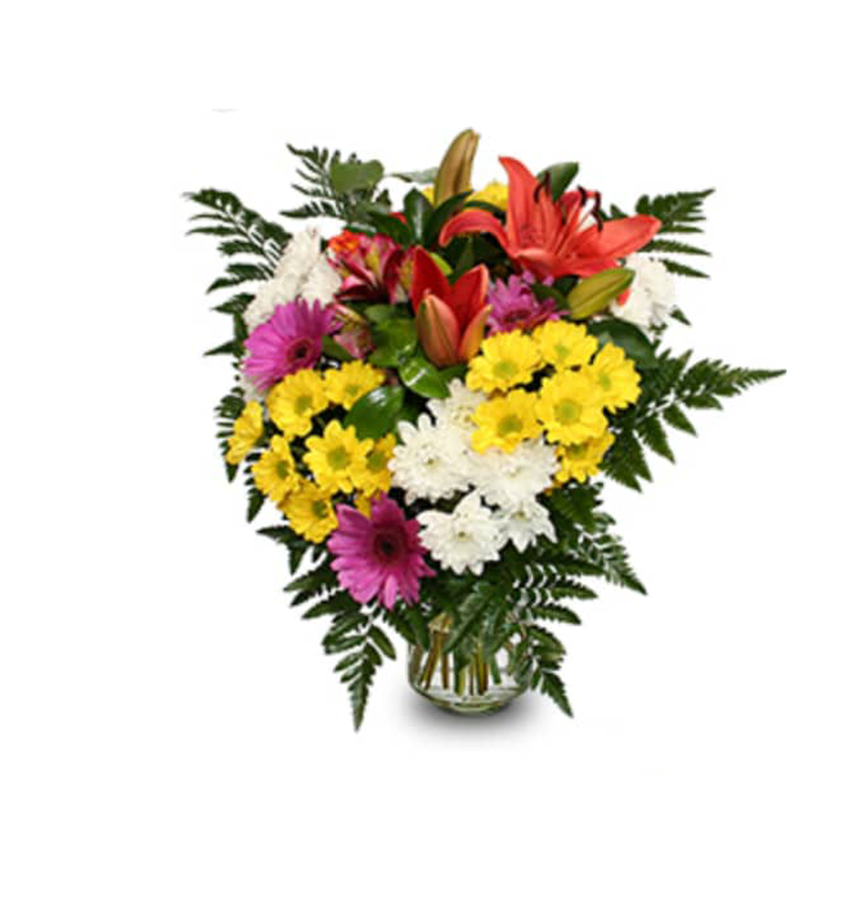 Ramo de 25 flores variadas