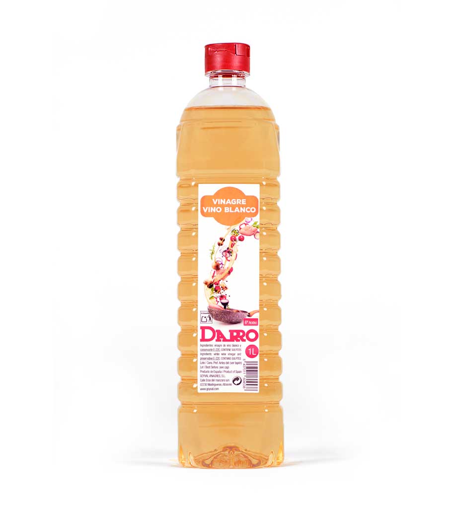 Vinagre Vino blanco (1 Lt)