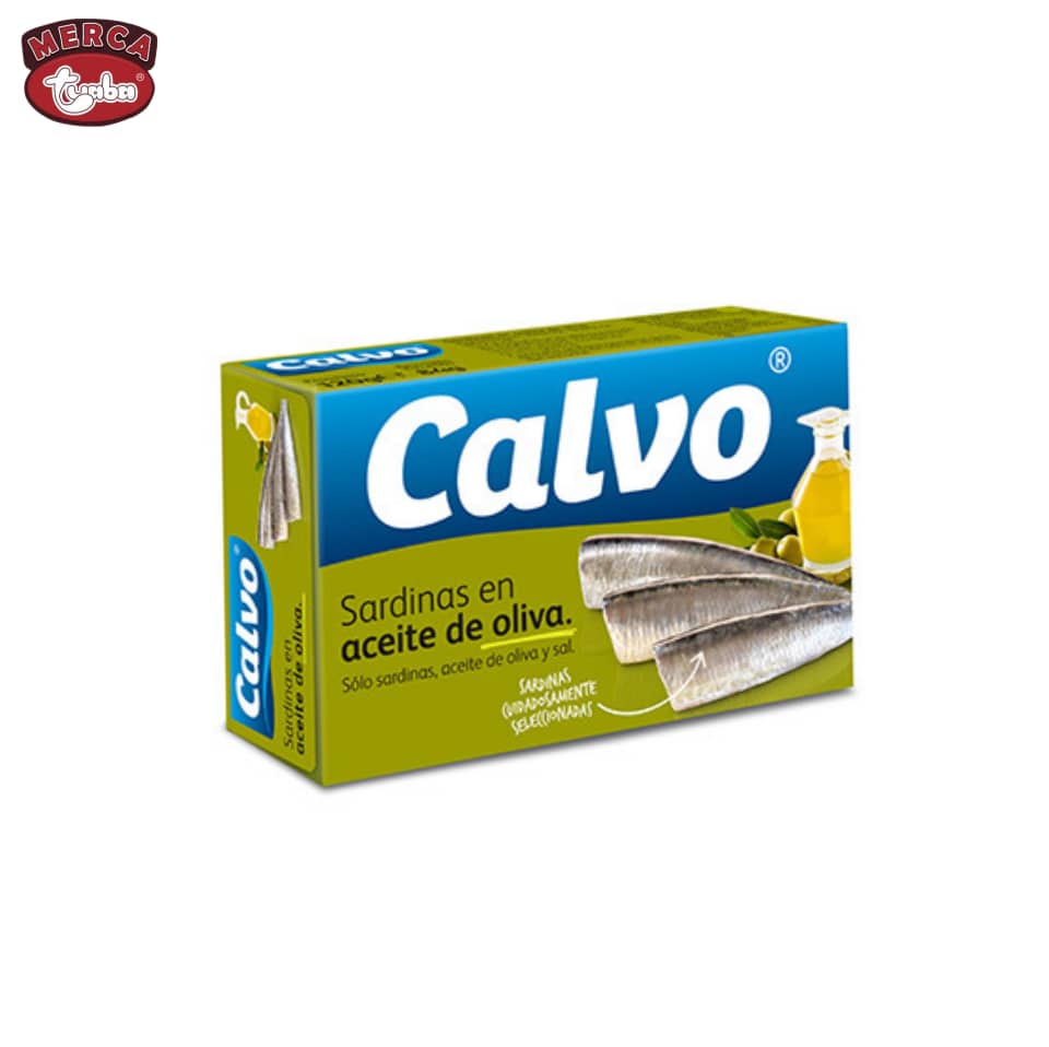 Sardinas en aceite de oliva CALVO (120g)