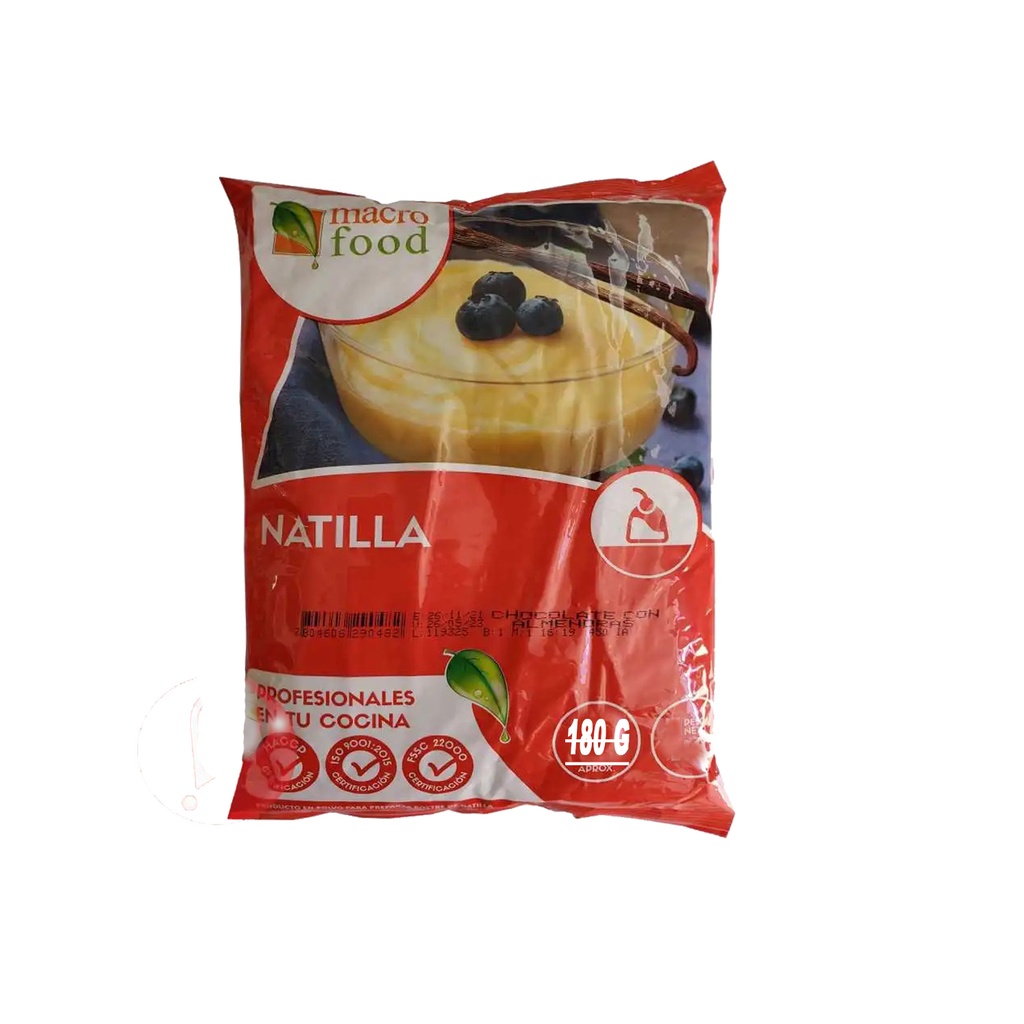 Natilla en Polvo (180 g)