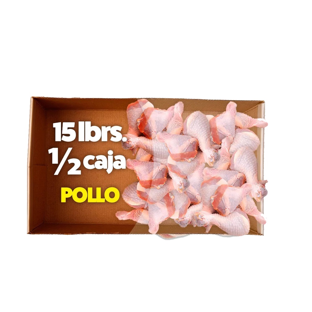 Media Caja de Pollo (15 lb)