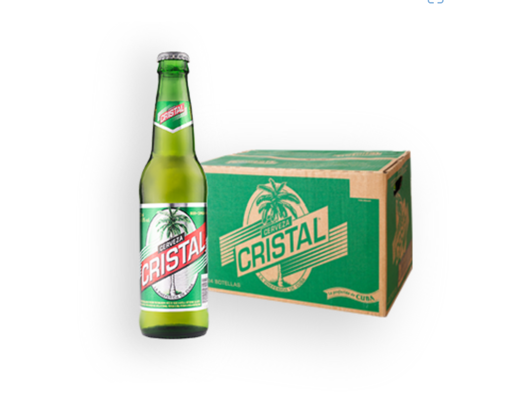 Cerveza Cristal Caja (350ml x 24, ALC 4.9%)
