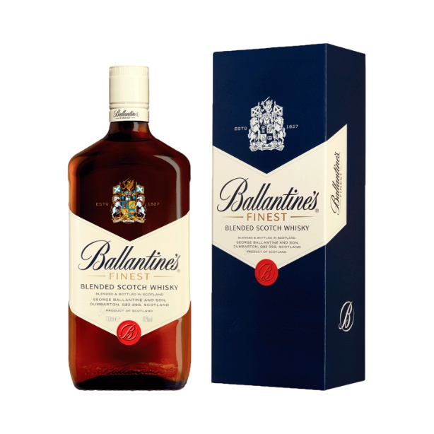 Botella de Whisky Ballantine's