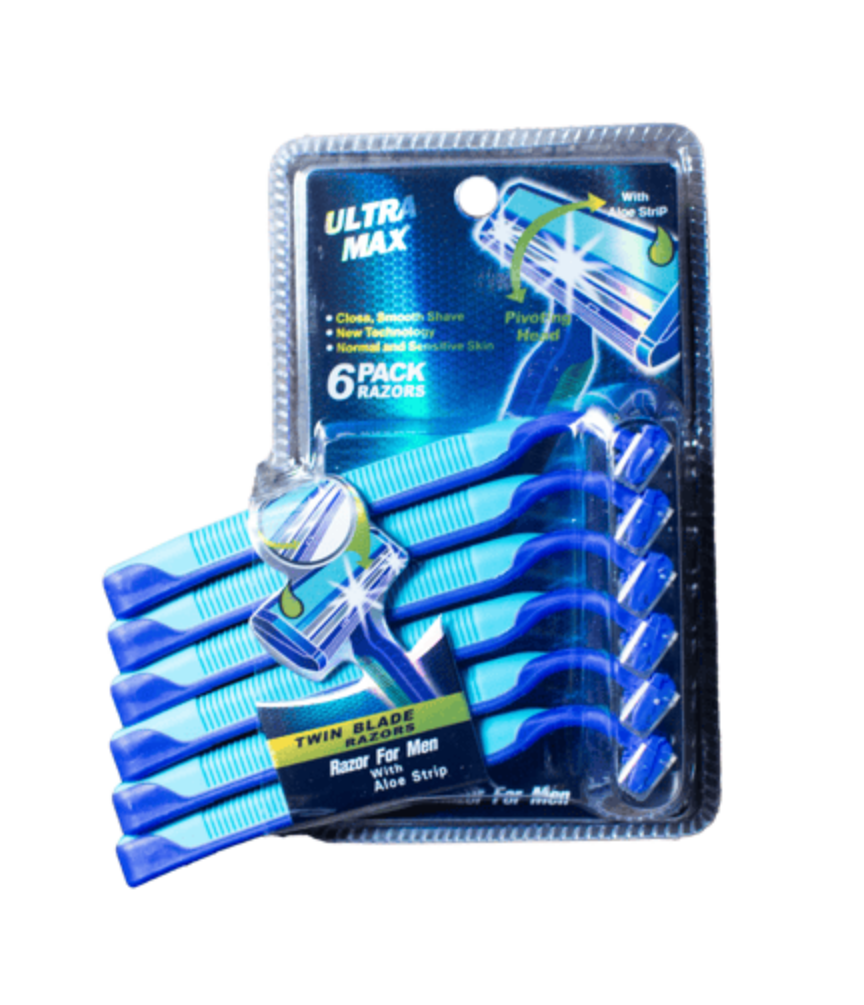 Pack Maquinas de Afeitar (6u)