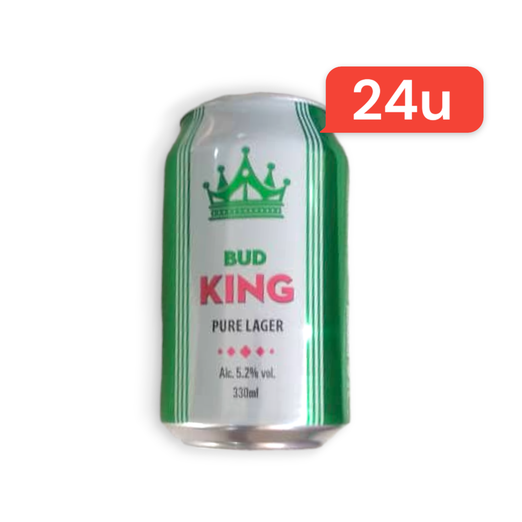 Cerveza Bud King caja 24u