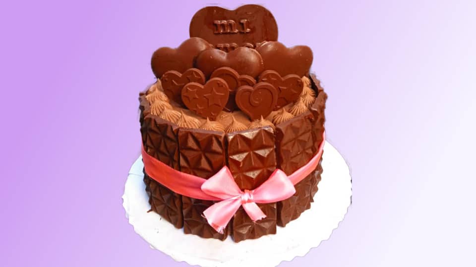 Cake de peter corazones de 20 cm