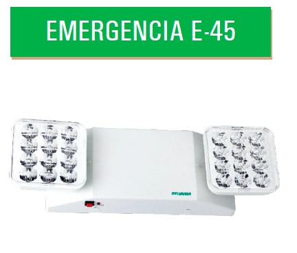 Luminaria de emergencia superficie, 170 lm, 120-277 V, 6500k, P24197 SYLVANIA
