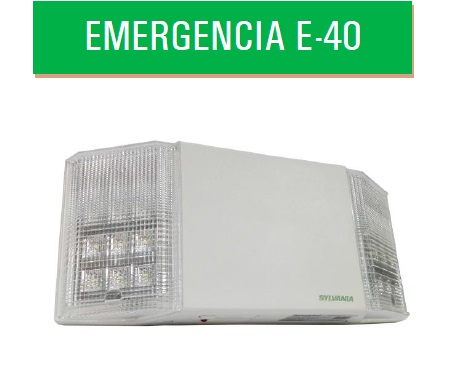 Luminaria de emergencia superficie, 220 lm, 120-277 V P24255 SYLVANIA