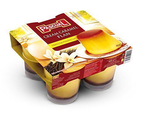 Flan de vainilla 4x100gr Pascual