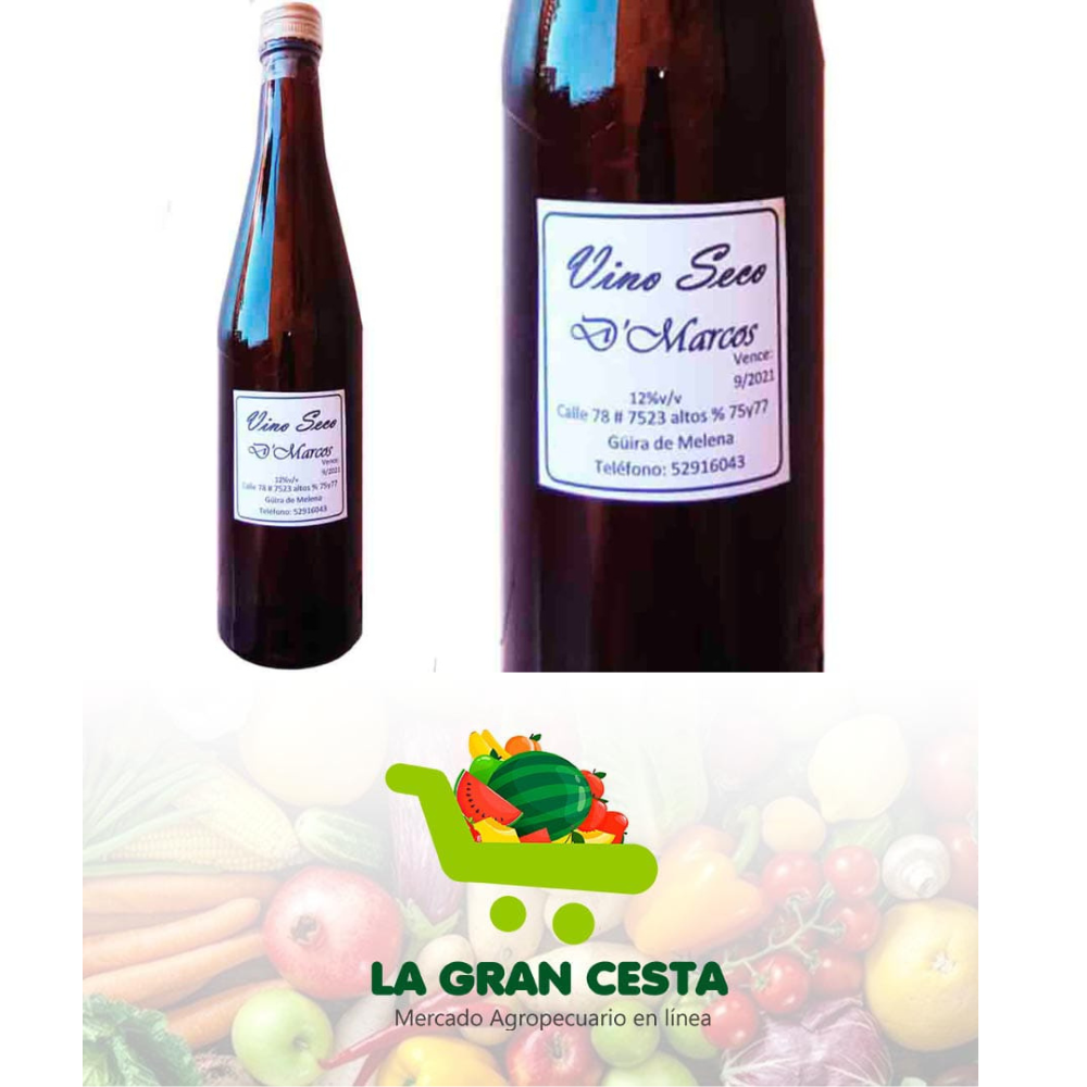 Vino seco (1 litro)