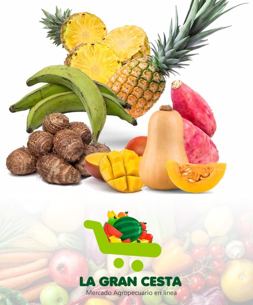 Combo &quot;Viandas + Frutas&quot; (40 lb / 18.5 kg)