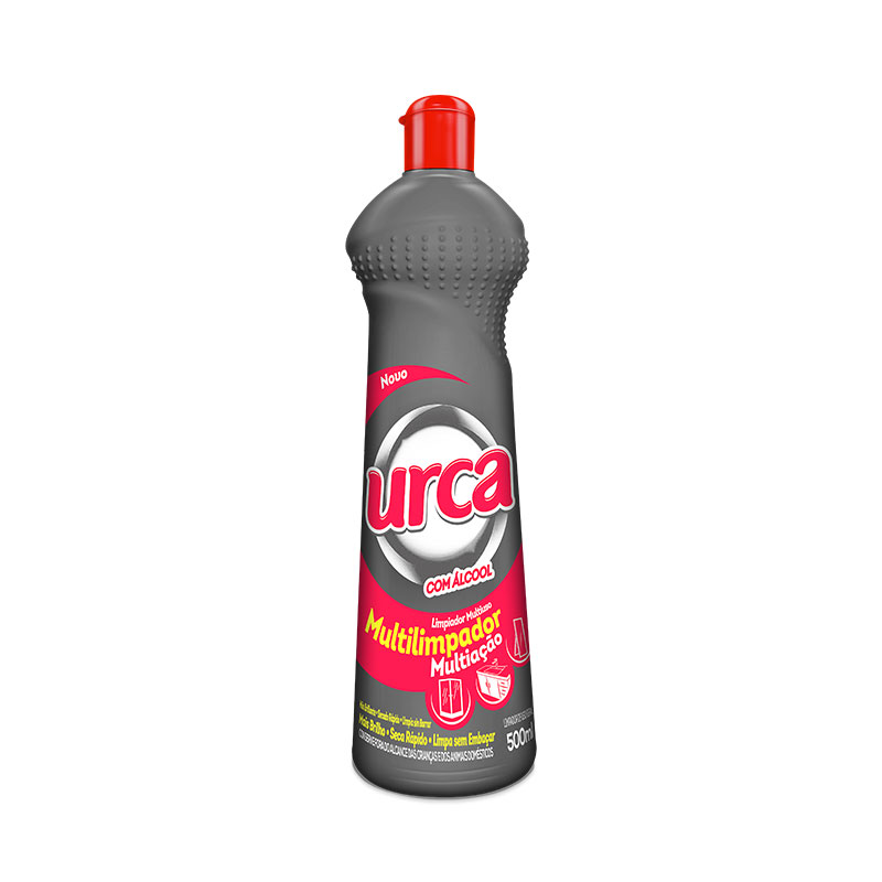 Limpiador Multiusos 3en1 con Alcohol Urca 500 ML
