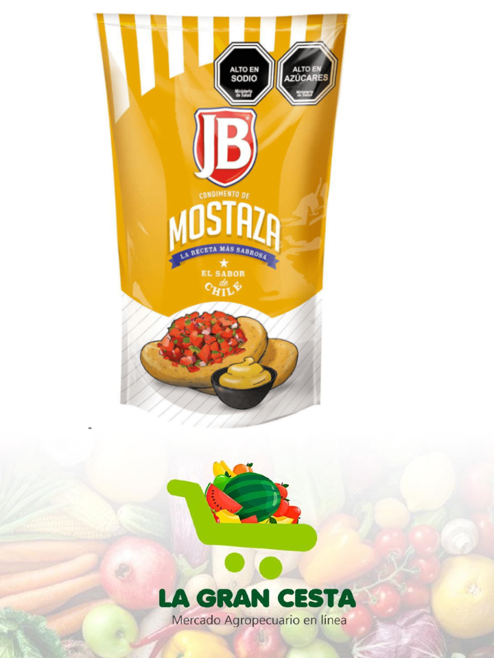 Mostaza regular JB doypack 250 g
