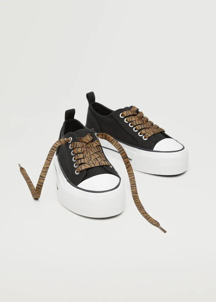Zapatillas Deportivas plataforma cordones #29