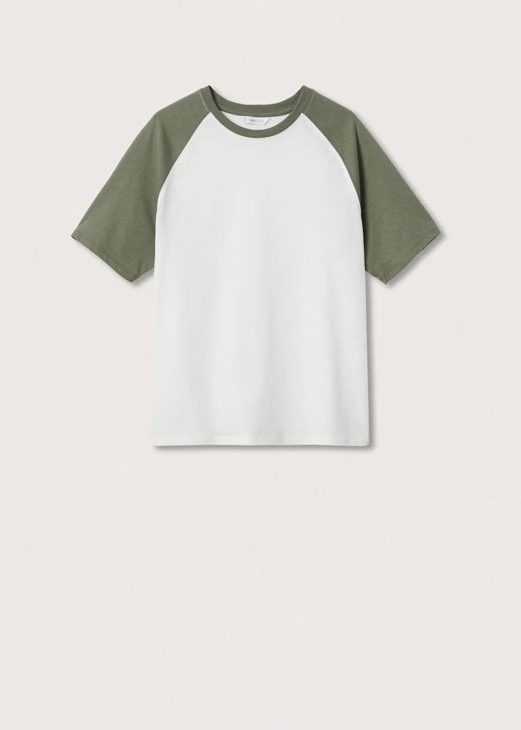 Camiseta algodón teen Mango