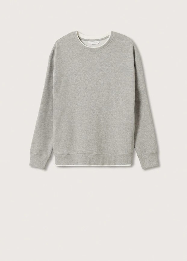 Sudadera de algodón Mango