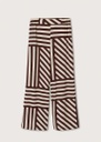 Pantalón fluido estampado Mango