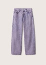 Vaqueros wideleg tiro alto Mango talla 34-(XS)