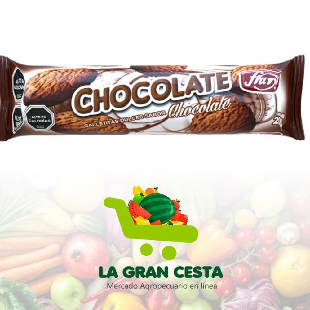 Galletas Fruna Jirafa chocolate 200gr