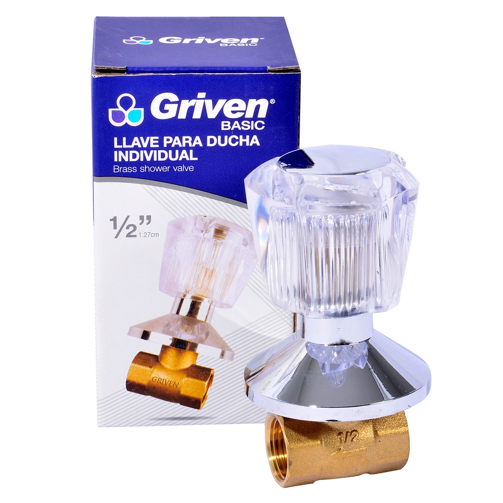 Grifo de empotrar para ducha 1/2´´