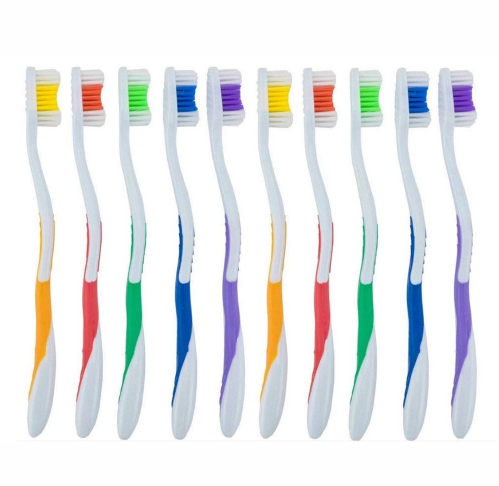 Estuche con 10 cepillos de dientes