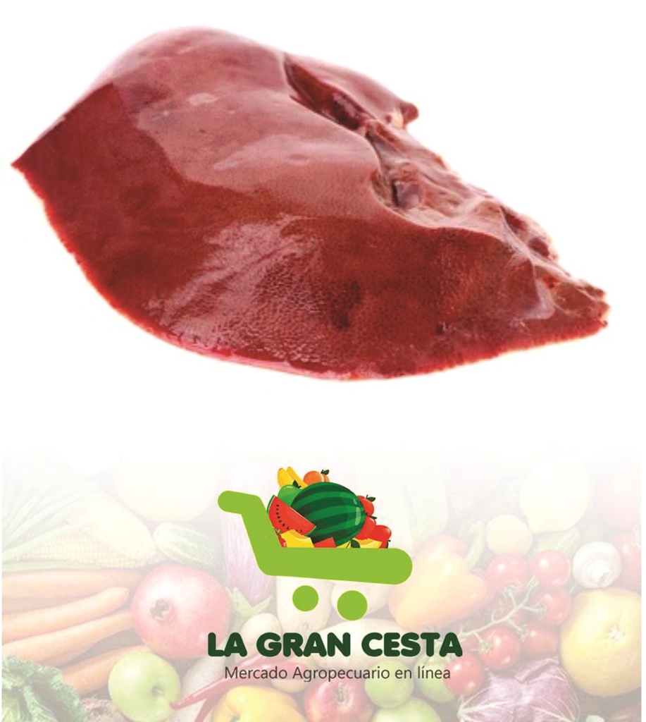 Hígado de cerdo (3.0 lbs / 1.4 kg)
