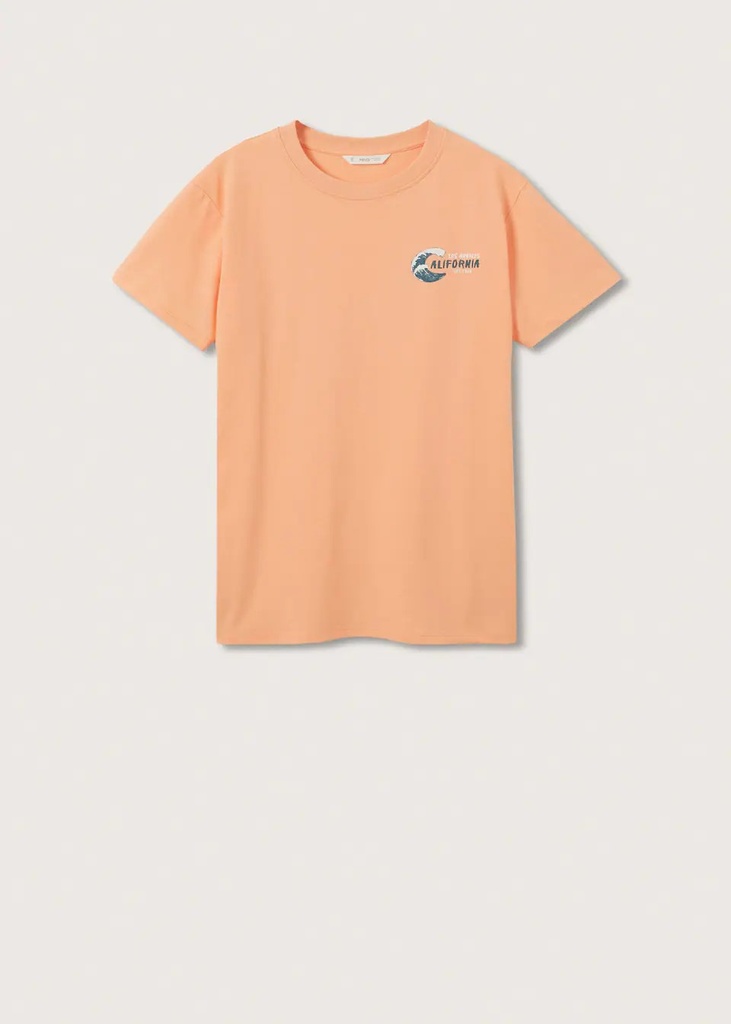 Camiseta Mango estampada los Angeles California 