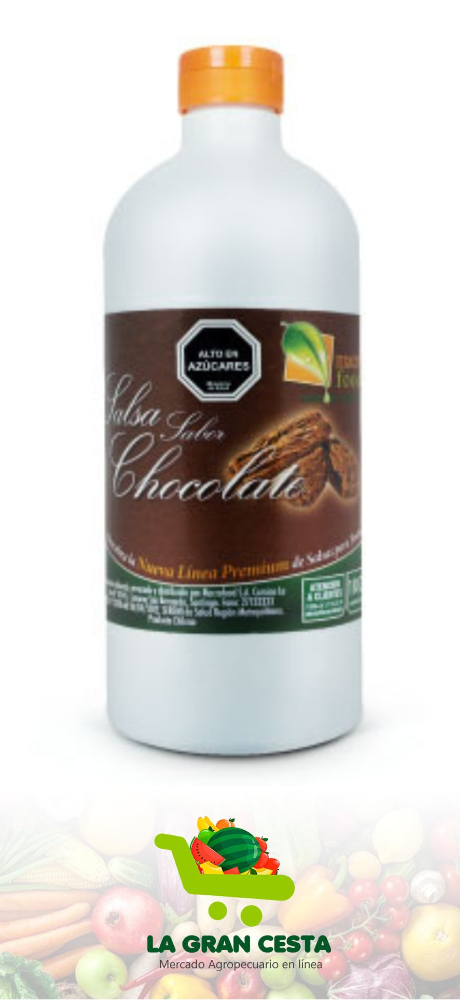 Sirope sabor chocolate Macrofood (2.2 lb  / 1.0 kg)