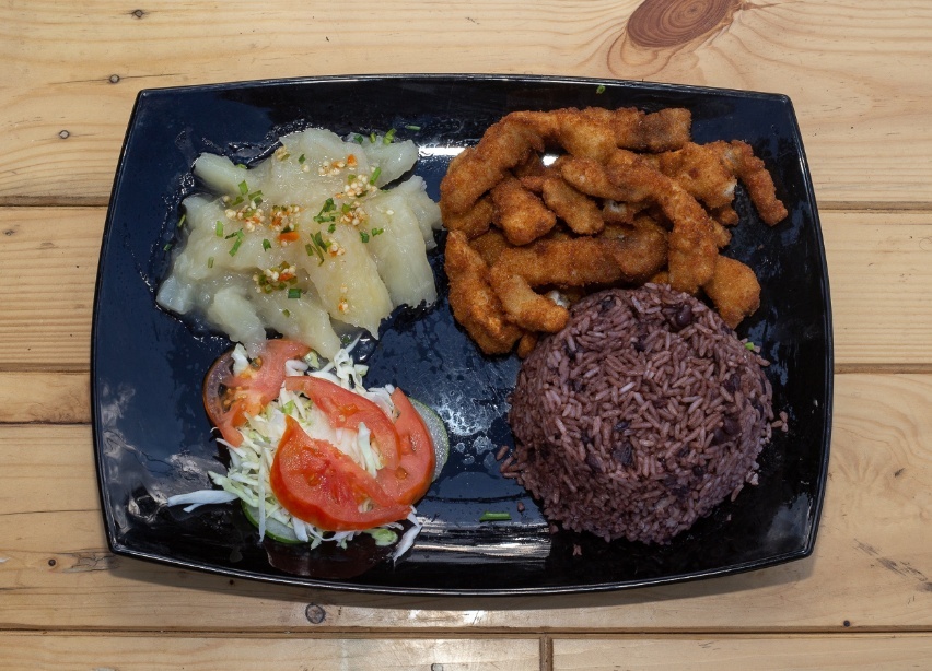Eperlán de Pescado con guarnición