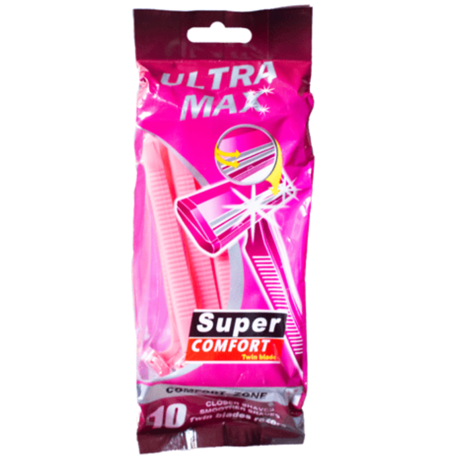 Máquina de afeitar para mujer (10u)