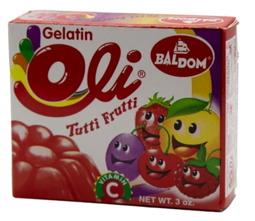 Gelatina Tutifruti (85g)