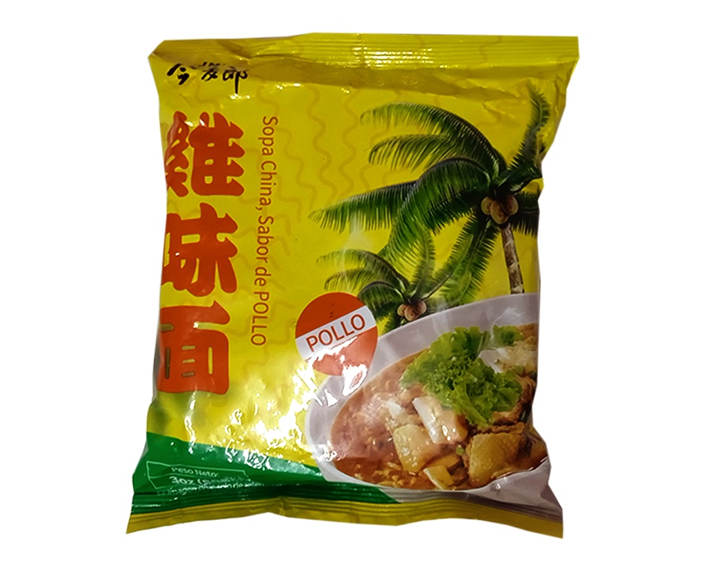 Sopa instantánea sabor a pollo (85 gr)