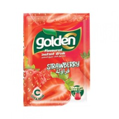 Refresco golden instantáneo sabor a fresa 1.5 litros