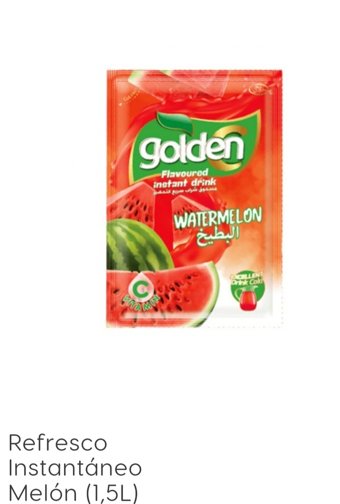 Refresco instantaneo sabor a melon 1.5 litros
