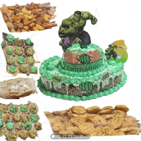 Bufet de cumpleaños 50pack