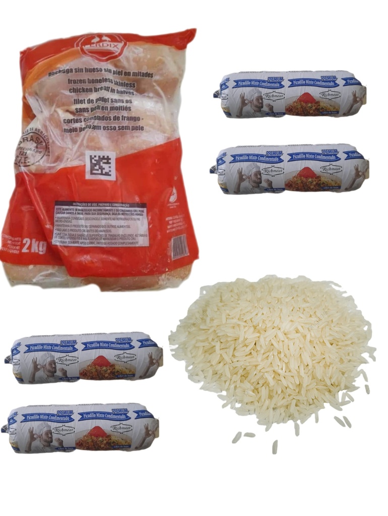 Combo de Alimento #4 (pechuga+picadillo+arroz)