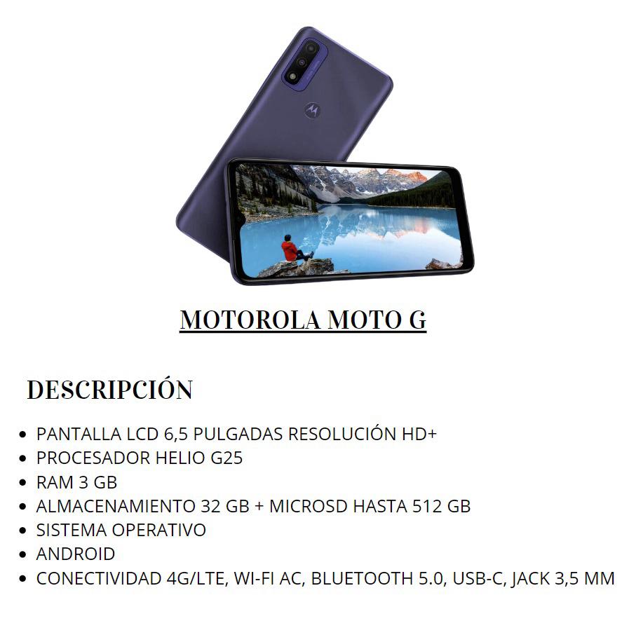 Teléfono Motorola Moto G 3/32Gb