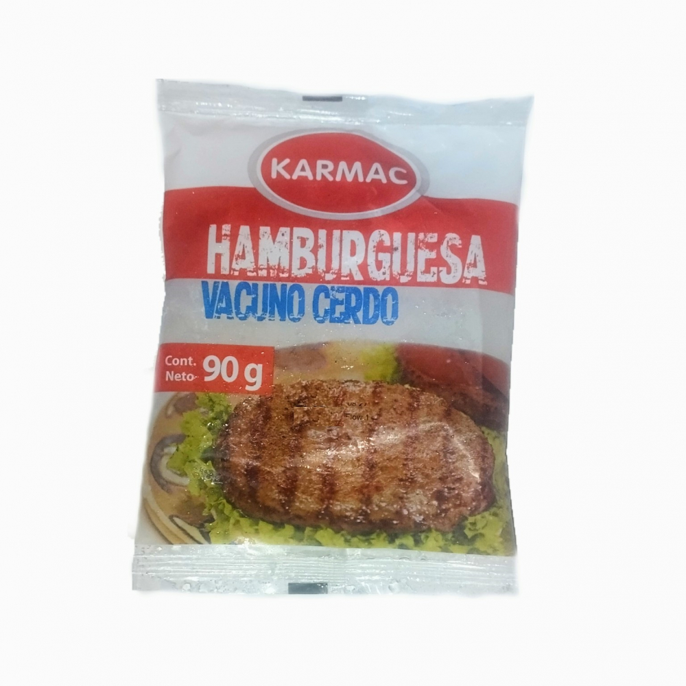 Hamburguesa de Cerdo - Res Karmac 90g